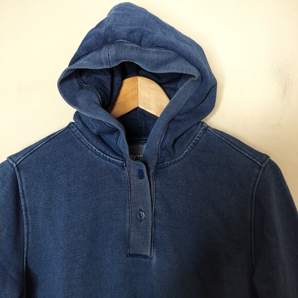 Lands End Serious Sweats Hoodie Sweatshirt - Picture 5 of 7